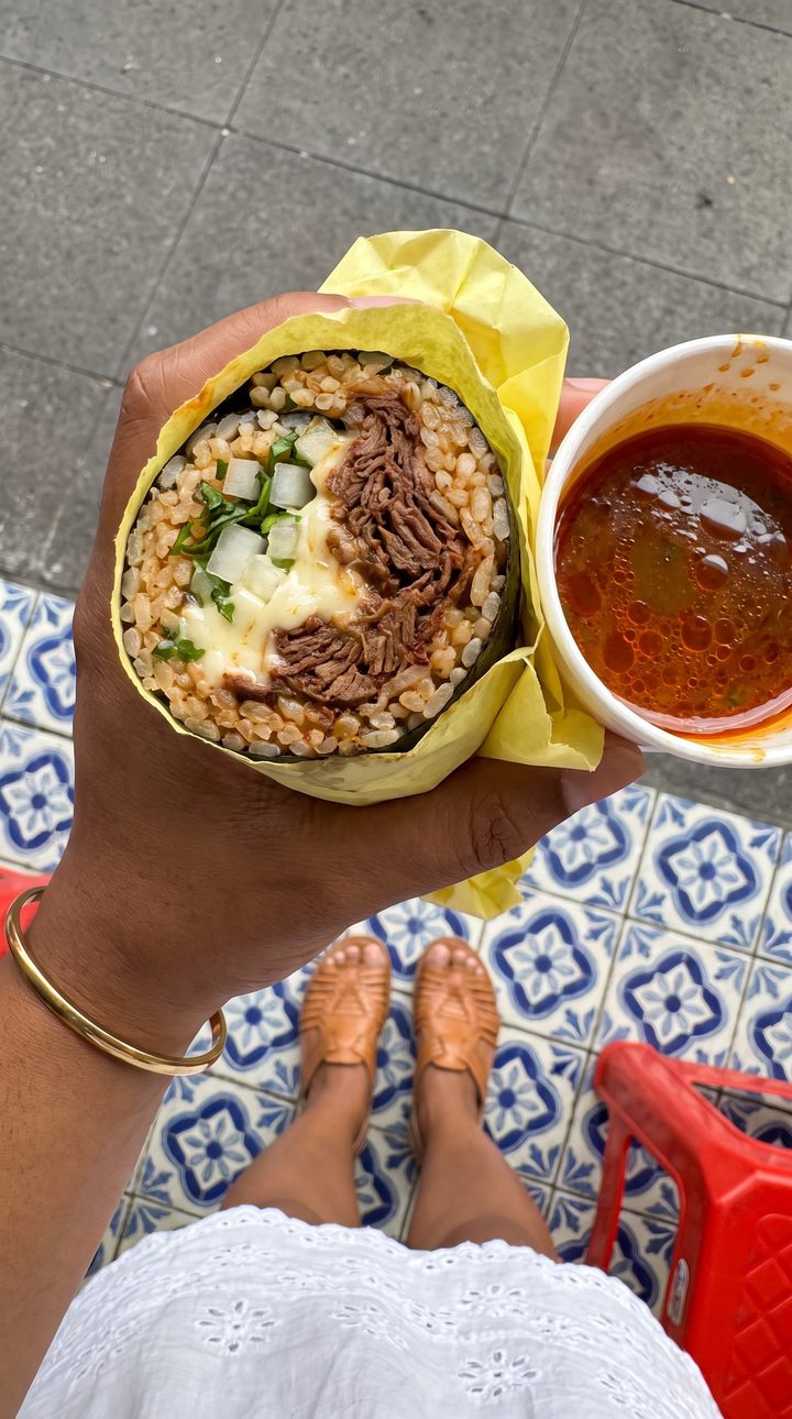 Birria, with consommé