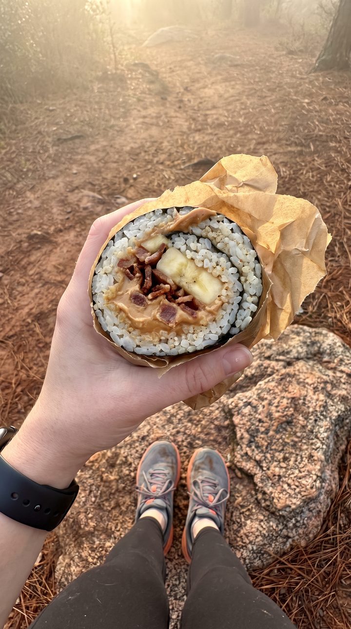 Peanut butter, bacon, banana